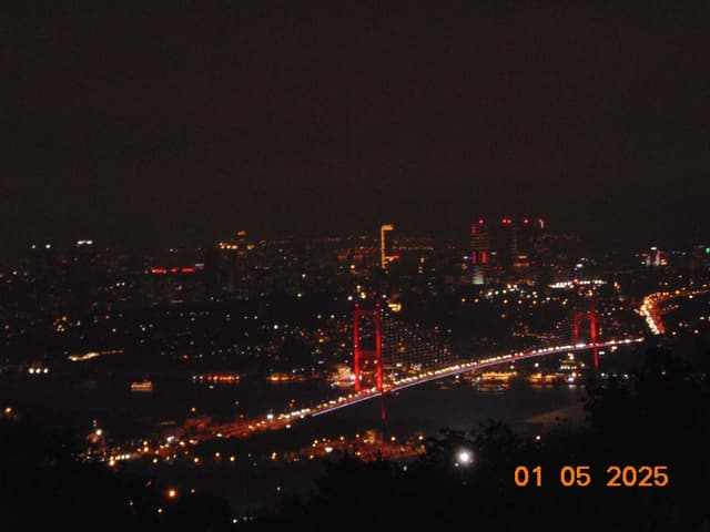 Çamlıca Tepesinden İstanbul